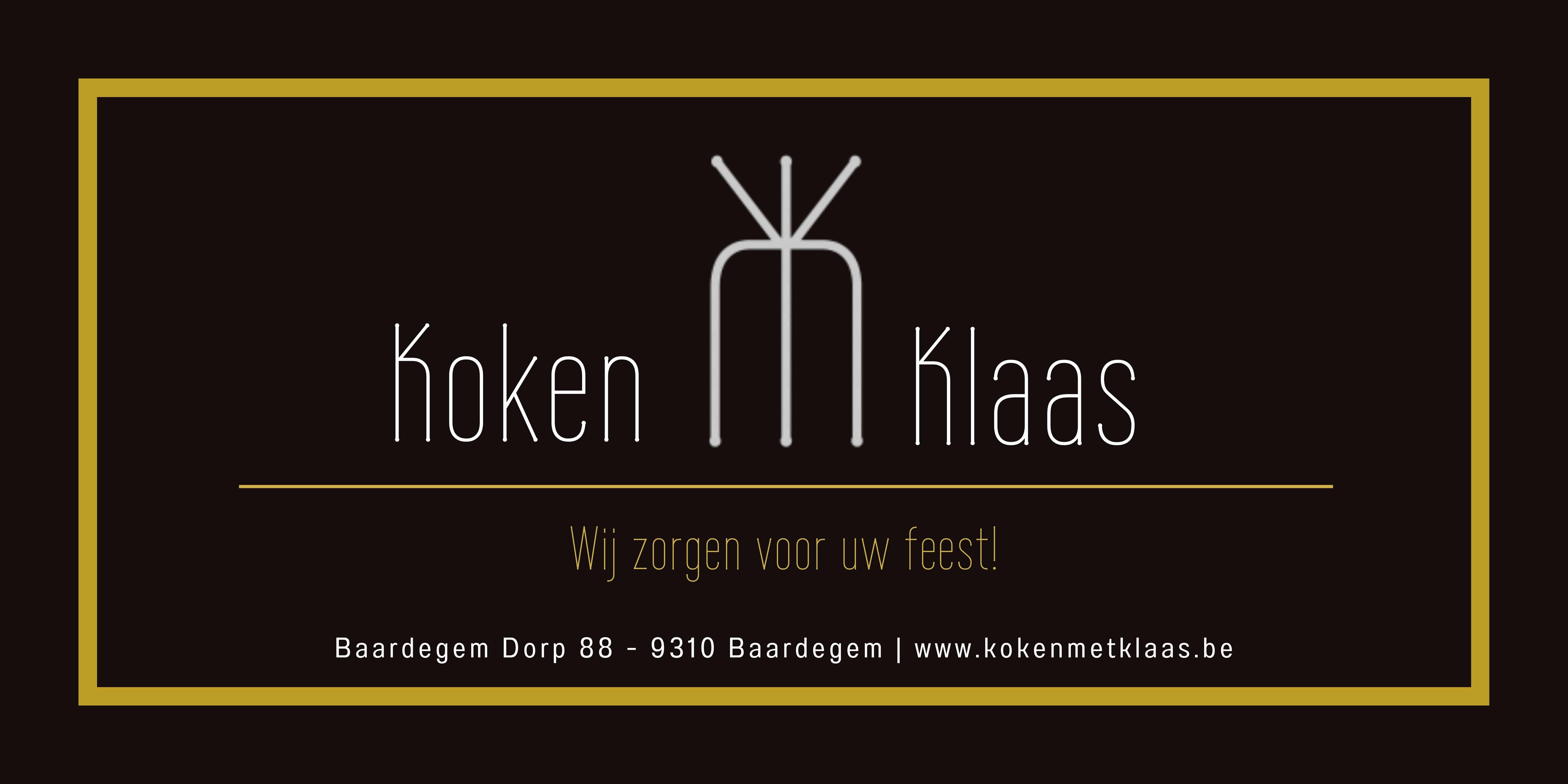 Banner Koken met klaas